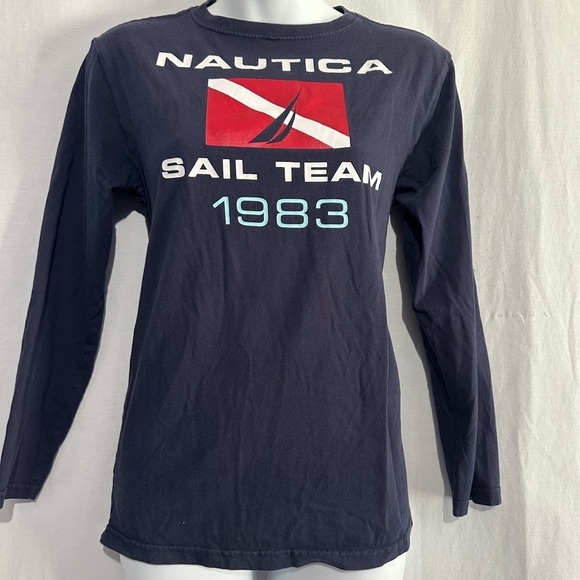 Nautica Other - Nautica Sail Team 1983 Long Sleeve Shirt Kids Large